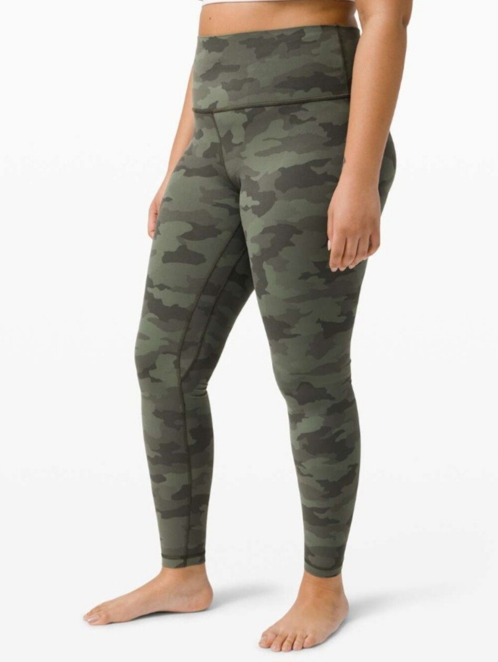Lululemon Align Pant 28", Heritage 365 Camo Green Twill Multi